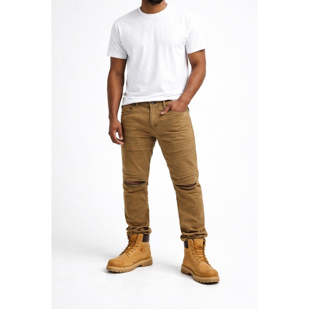 Southpole Flex The Movement Khaki Moto Jean 38x32 skater streetwear Y2K‎ hip hop